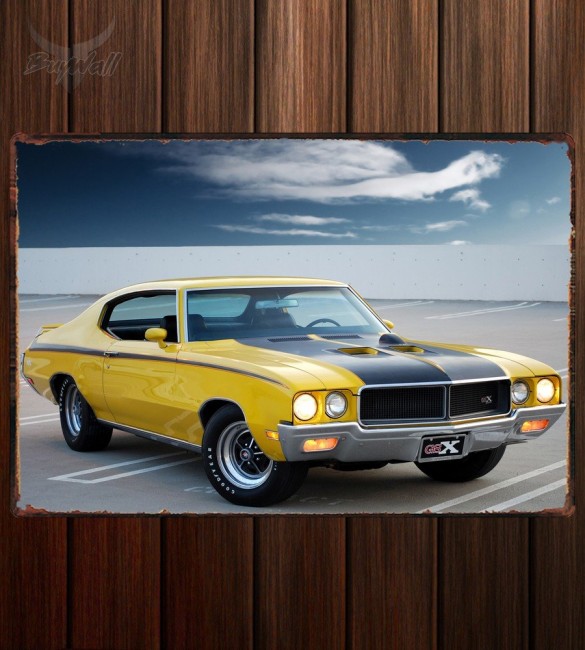 Металлическая табличка Buick GSX Металлическая табличка Buick GSX